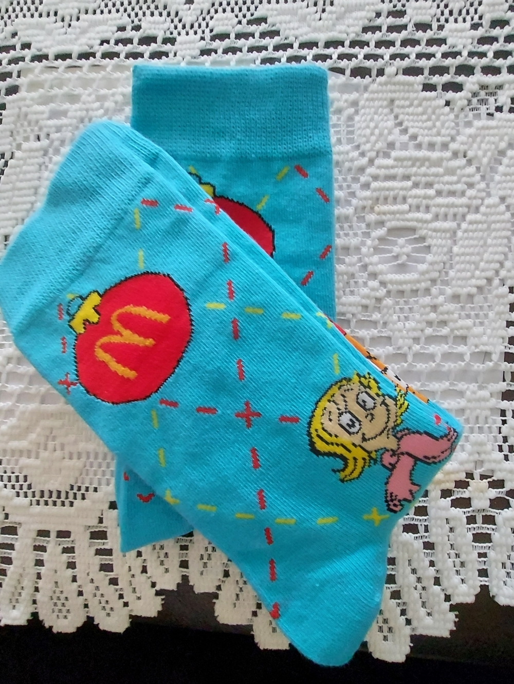 2025 McDonald's Happy Meal Christmas Socks